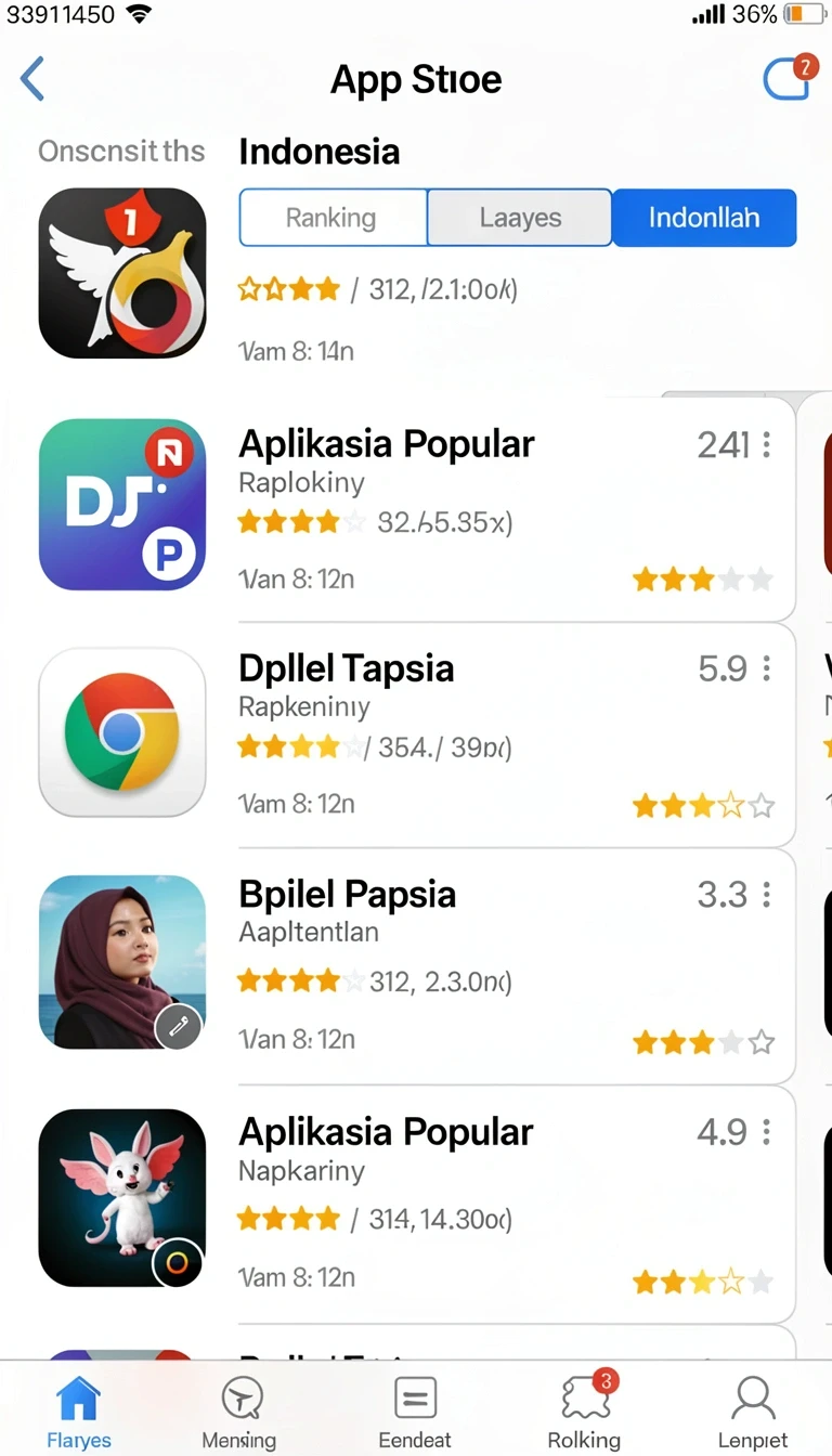 Alur unduhan aplikasi di singatoto